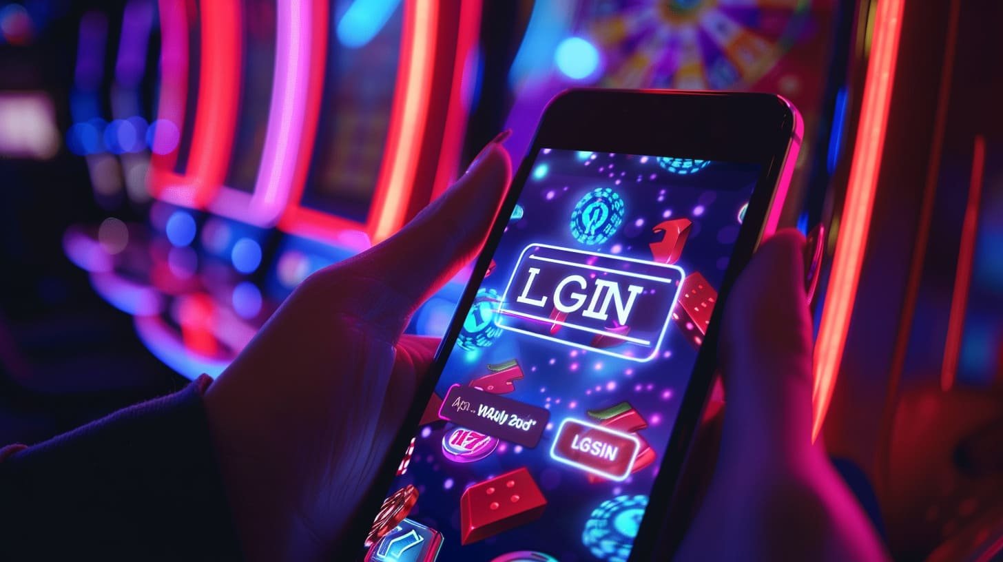 Filipino player making a GCash deposit on online bingo mobile